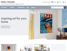 Tablet Screenshot of kingandmcgaw.com